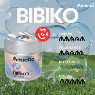 [AMICHA] - BIBIKO (บิบิโกะ) ขนาด 20 กรัม ผงมัทฉะ 100% 🌱 จากเมืองอูจิ, เกียวโต ประเทศญี่ปุ่น | Ceremonial grade