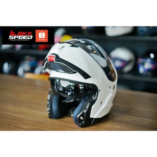 HJC C91n Pearl White หมวกกันน็อค ยกคาง ECE R22-06