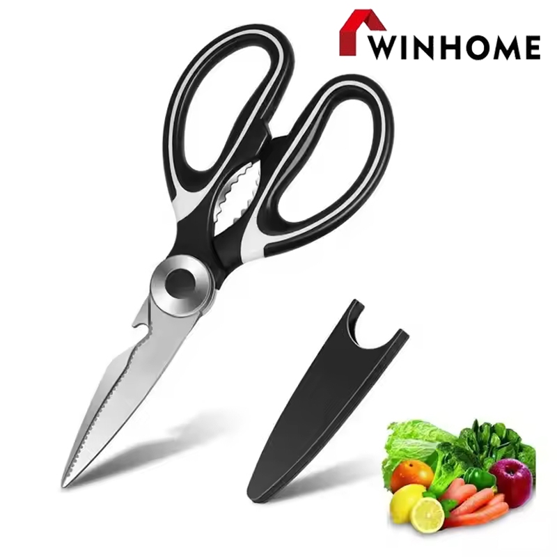 กรรไกรตัดอาหาร กรรไกรอเนกประสงค์ สารพัดประโยชน์ สแตนเลสอย่างดี