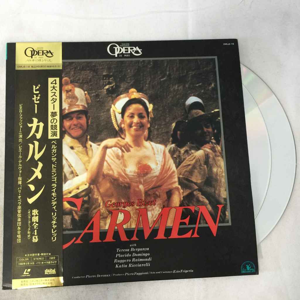 Carmen - Georges Bizet 2LD laser ขนาด 12 นิ้ว  K8