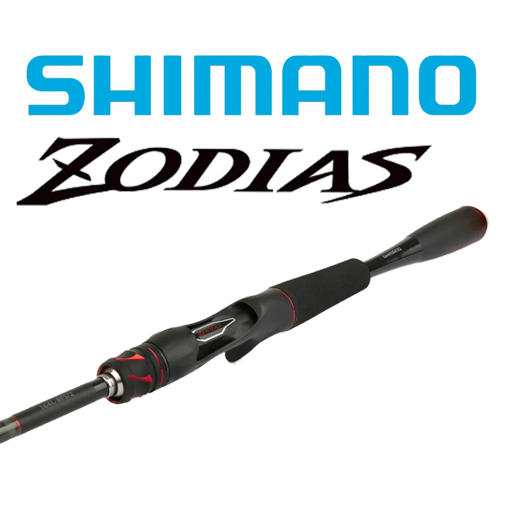 SHIMANO ZODIAS คันเบ็ด ตีเหยื่อปลอม ตกกะพง ชะโด คัน 2 ท่อน ของแท้