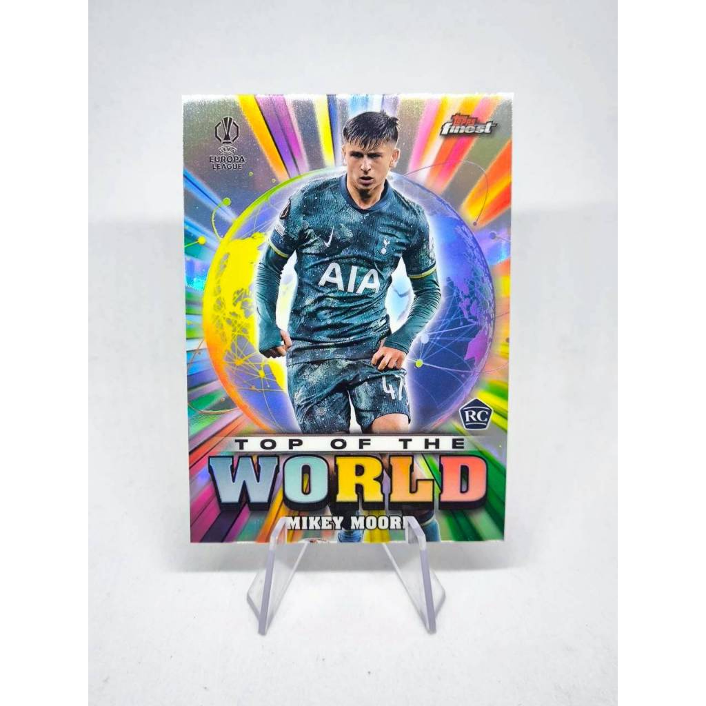 การ์ดฟุตบอล Topps Finest UEFA Club Competitions Top of The World Soccer Insert 2024-25 ราคา ถูกที่สุด ดีลบีเคเค แกลเลอรีภาพที่ 5