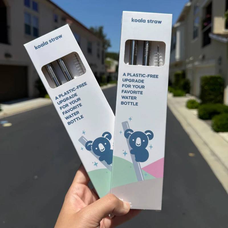 Owala Freesip หลอดขวดน้ํา Koala Straw สําหรับ owala freesip