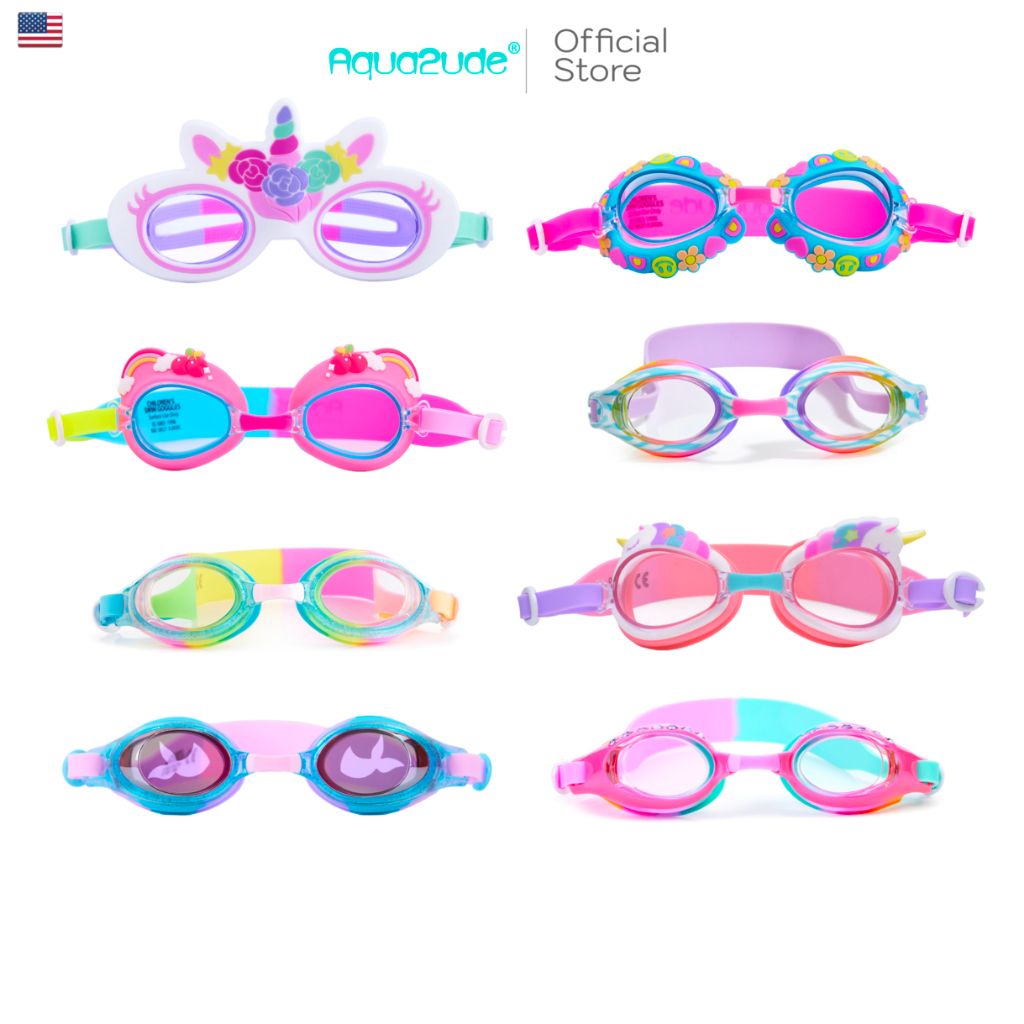 [NEW] AQUA2UDE แว่นตาว่ายน้ำเด็ก เหมาะสำหรับน้อง 3 ขวบขึ้นไป กันรังสี UV ผ่านมาตรฐานความปลอดภัยจากอเ