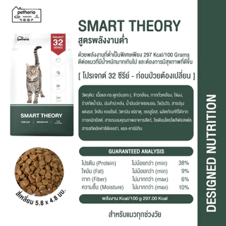 อาหารแมว Petheria เพ็ทเทอเรีย ขนาด 1.5 Kg ดูแลขน พร้อมสูตรใหม่เกรด Holistic Grain-free "Wildology"