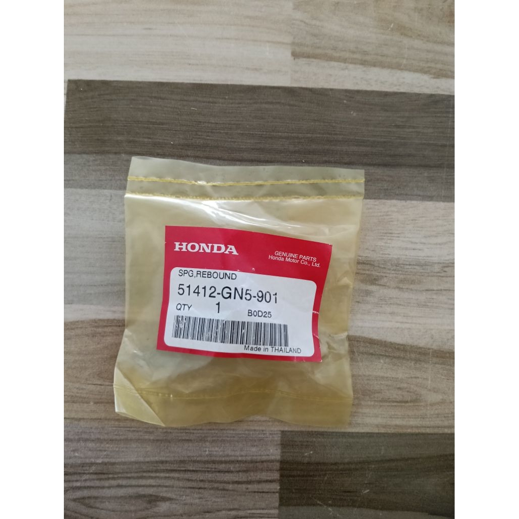 สปริงกันสะเทือนโช๊คหน้า HONDA Wave110/Wave125/ DASH/LS 125R/DREAM/SONIC/CLICK/YAMAHA FINO แท้เบิกศูน