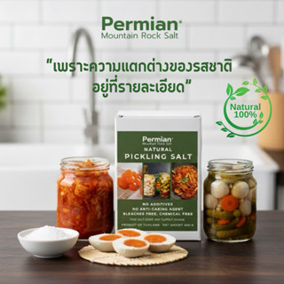 pickling salt เกลือสำหรับถนอมอาหาร เกลือดองผัก 500 g