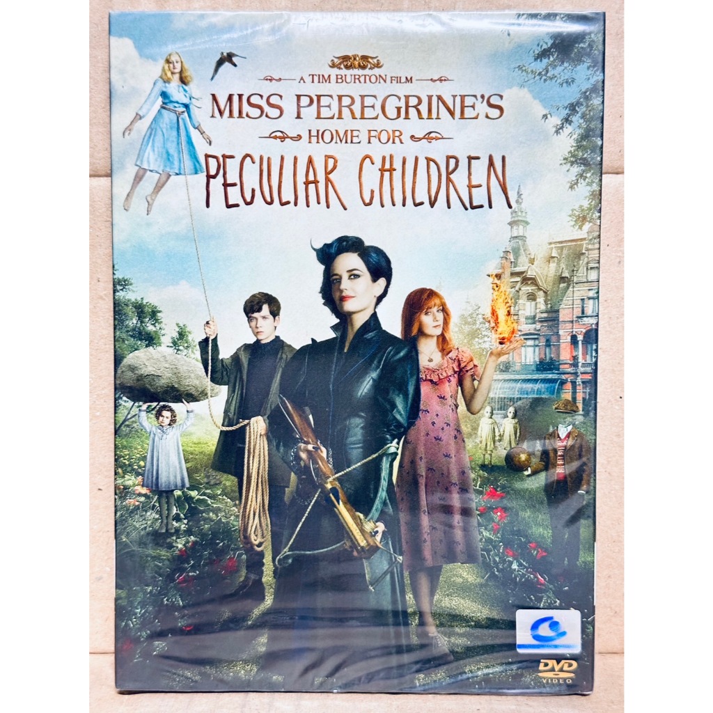 DVD ปกสวม : Miss Peregrine's Home for Peculiar Children บ้านเพริกริน เด็กสุดมหัศจรรย์ " Tim Burton "