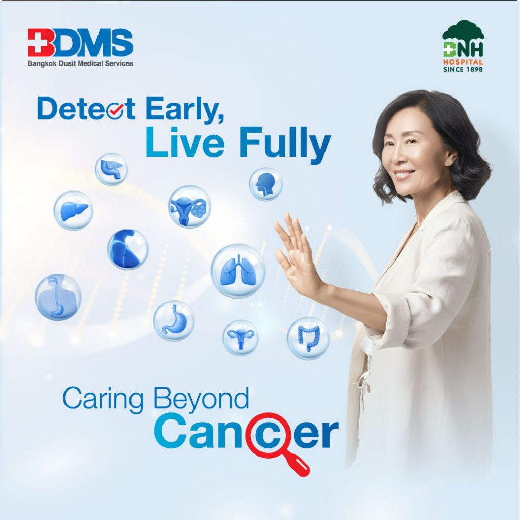 [E-Coupon] ตรวจคัดกรองยีนมะเร็ง (10 ชนิด) BDMS SPOT-MAS PACKAGE