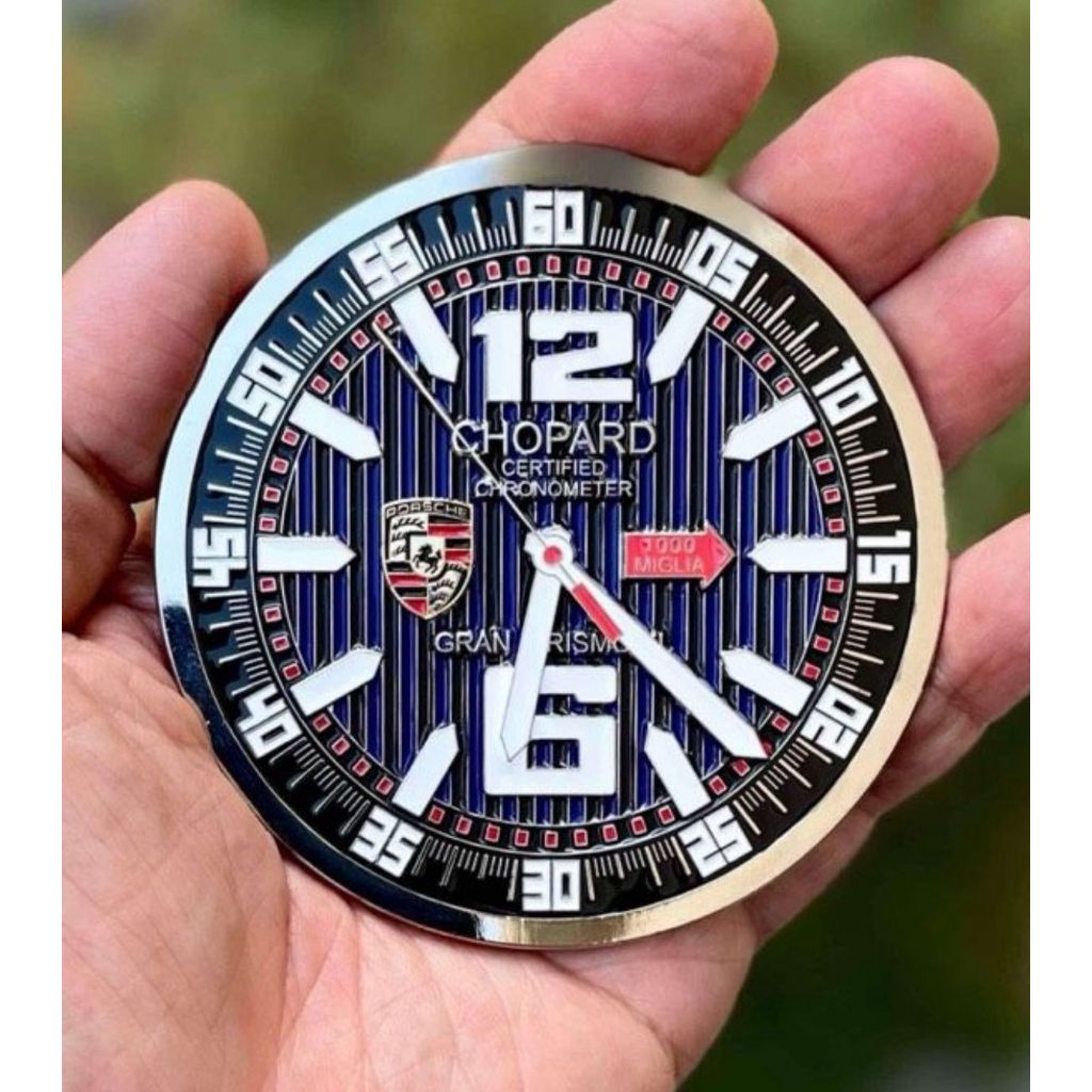 Porsche x Chopard badge Made in Germany Original ( ป้าย / เหรียญ ) Munich 911