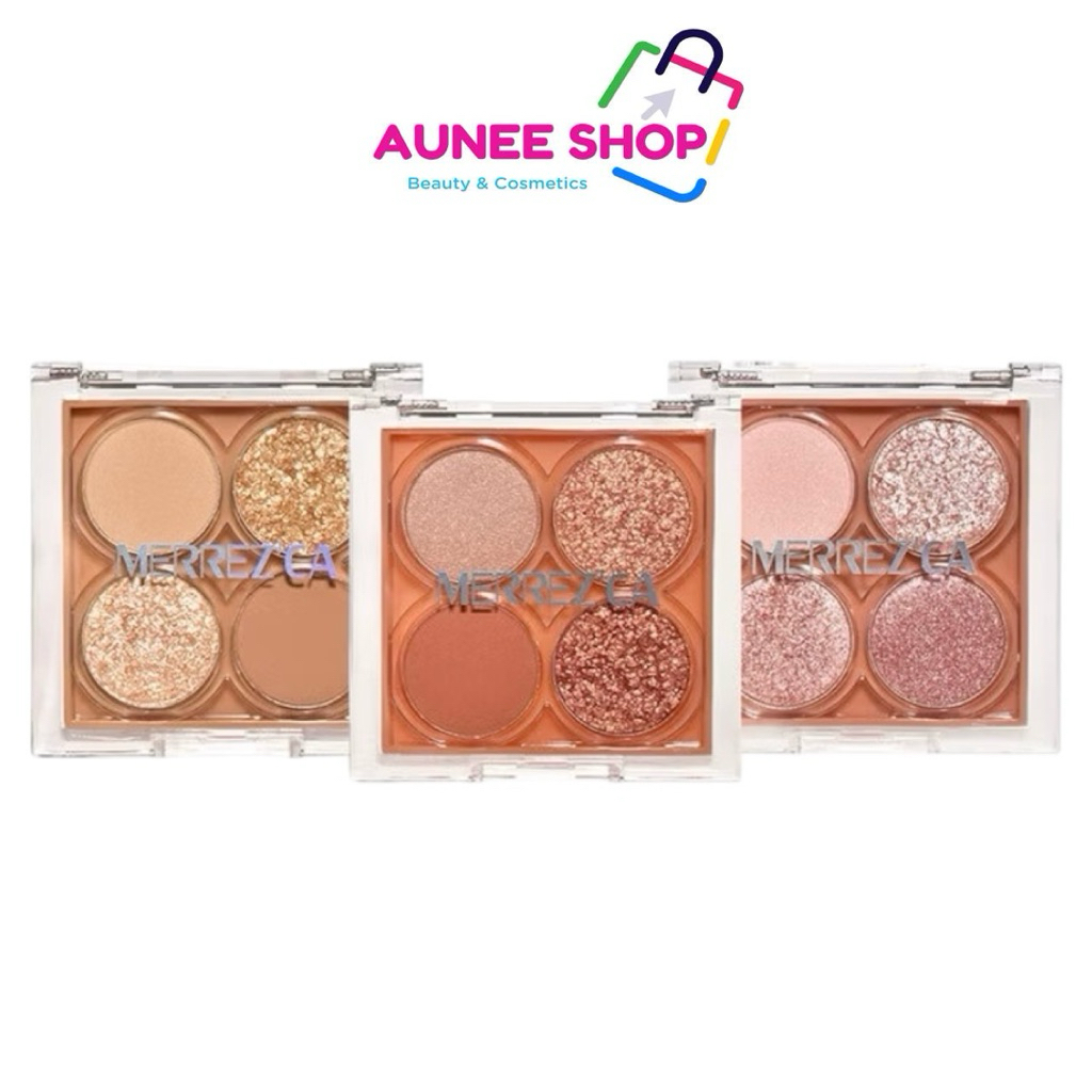 ส่งฟรี/มีไลฟ์ (ชิ้น)MERREZCA Pro Eyeshadow Palette พาเลทแต่งหน้า 0.7g