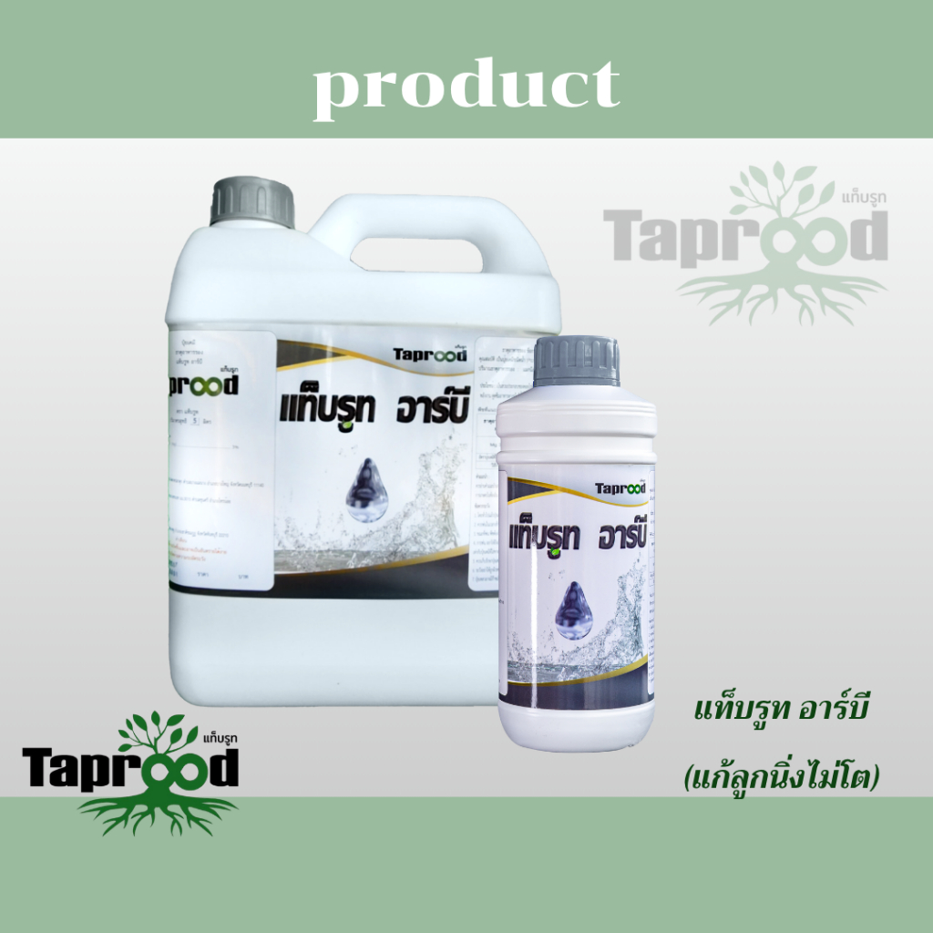 แท็บรูท อาร์บี (แก้ลูกนิ่งไม่โต)