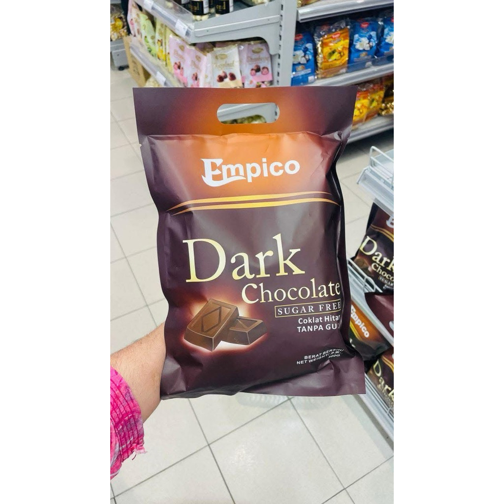 Empico Dark/White (Sugar free) ดาร์กช็อกโกแลต ขนาด 300g
