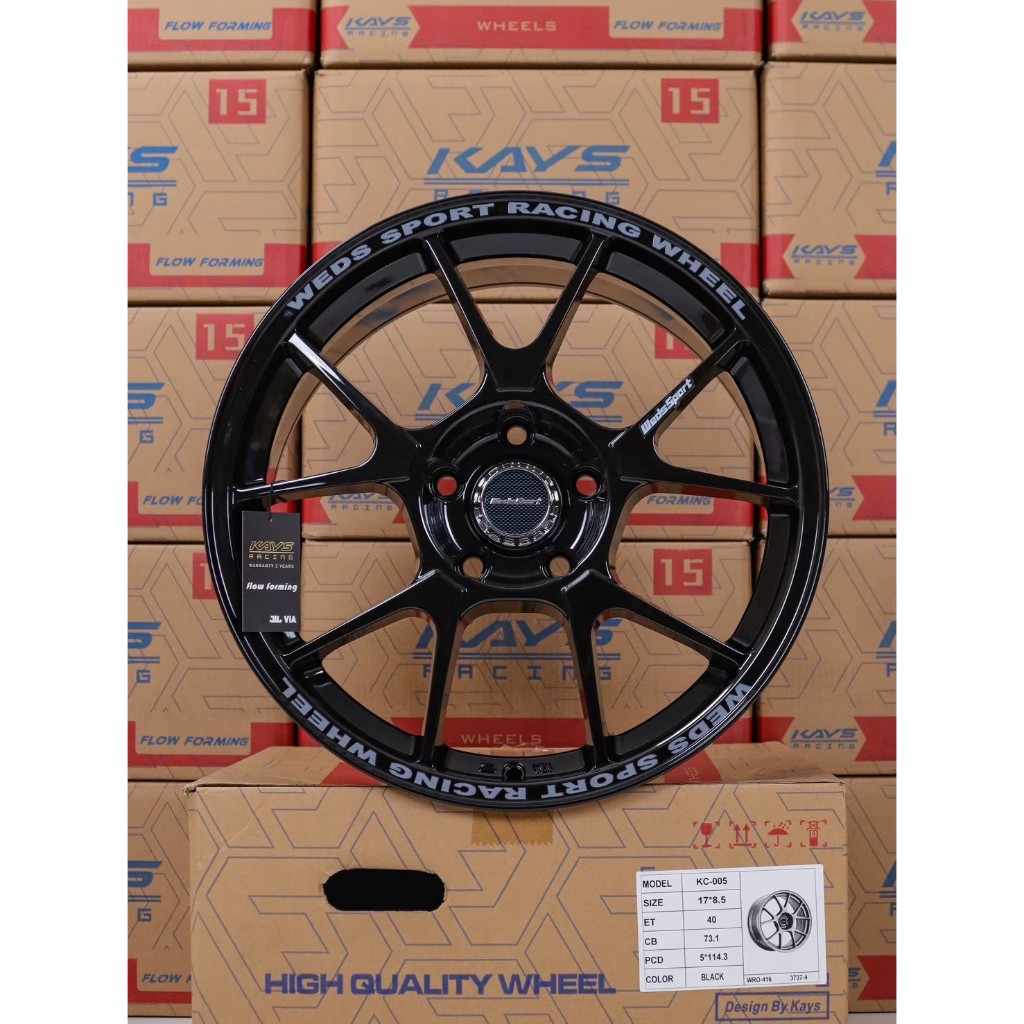 ล้อแม็กซ์ KAYS KC005  8.5*17นิ้ว  5รู  114.3