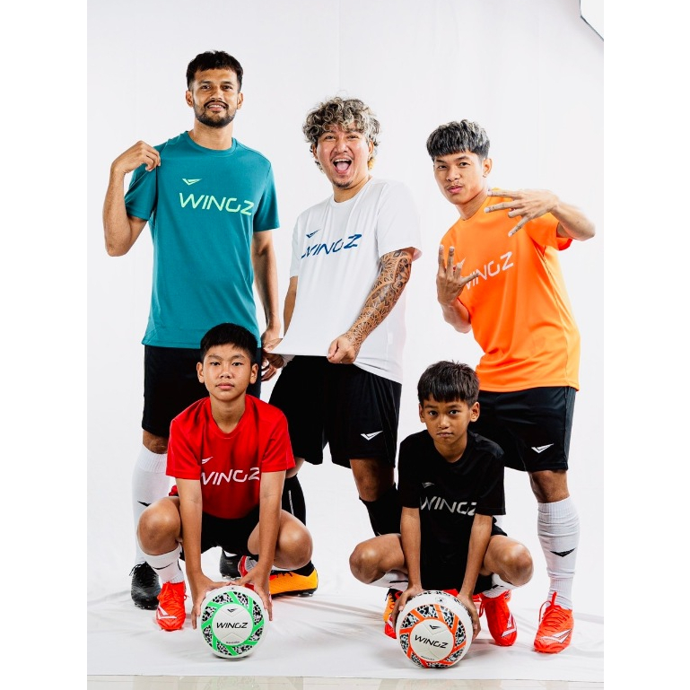 ใหม่! Wingz เสื้อลำลอง เสื้อกีฬาคอกลม เสื้อออกกำลังกาย ผ้านิ่ม ใส่สบาย ระบายอากาศได้ดี สินค้าคุณภาพ