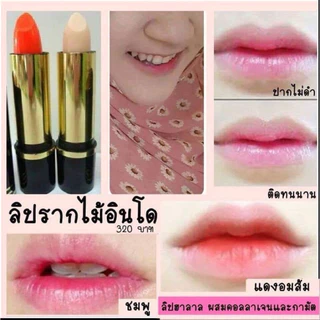 ROJAM Skiva ลิปรากไม้อินโด แท้ 100% | ลิปฮาลาล ติดทนนาน สีสวยธรรมชาติ