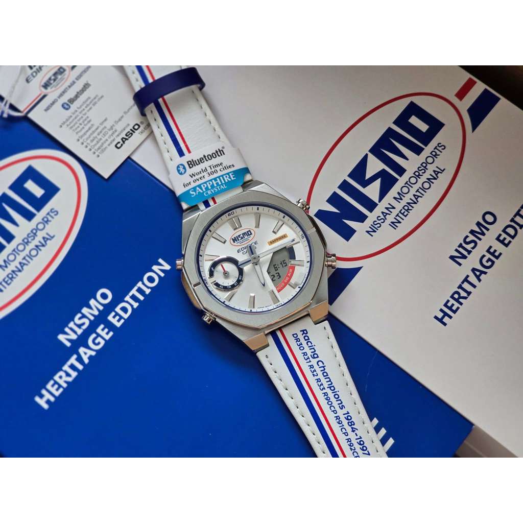 [มีสินค้าพร้อมจัดส่งครับ] CASIO NISMO Smartphone Link EDIFICE ECB-S10NIS-7A,ECB-S10NIS-7,ECB-S10NIS,
