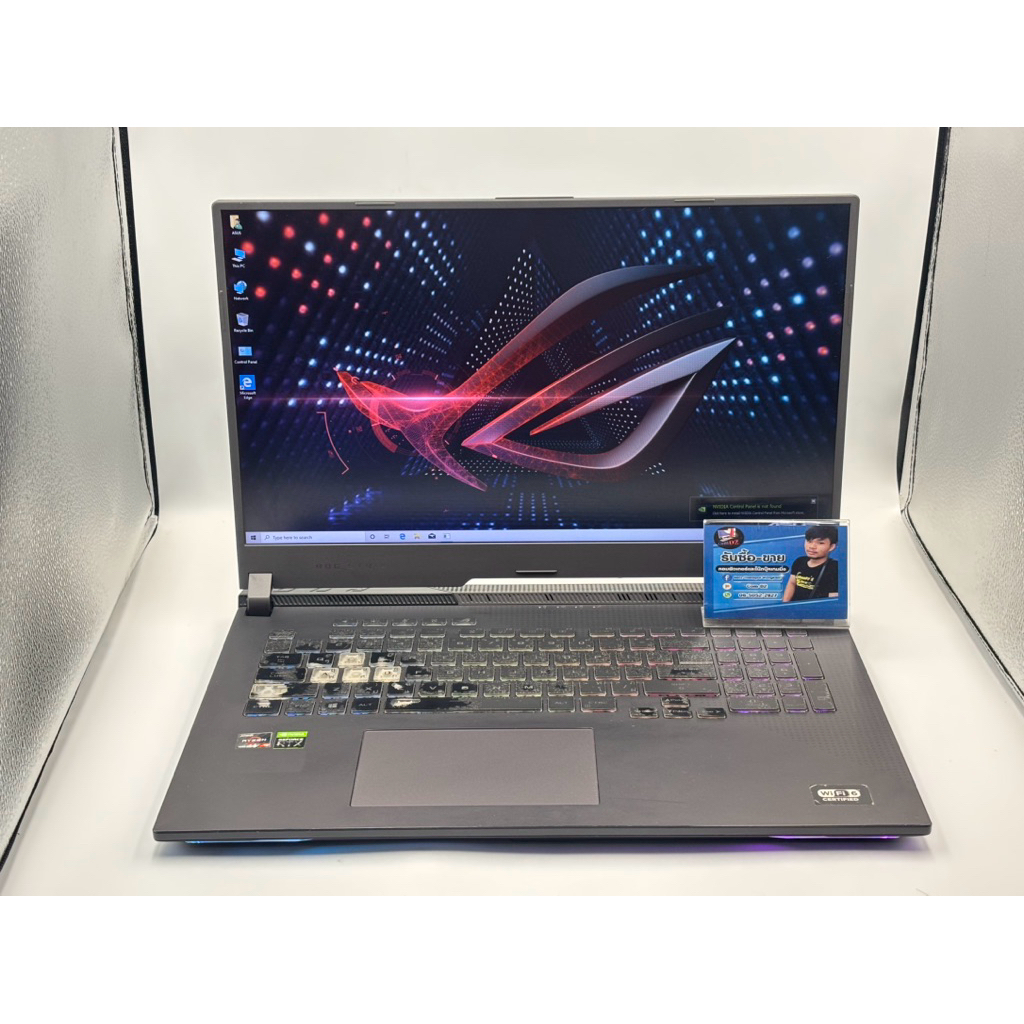 NOTEBOOK (โน๊ตบุ๊ค) ASUS ROG STRIX G17 GL743QE-HX088T