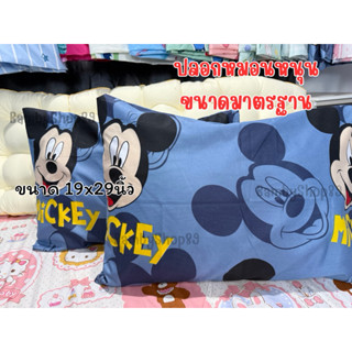 ปลอกหมอนหนุน ปลอกหมอนข้าง ขนาดไซส์มาตรฐาน ลายการ์ตูน ผ้าคอตต…
