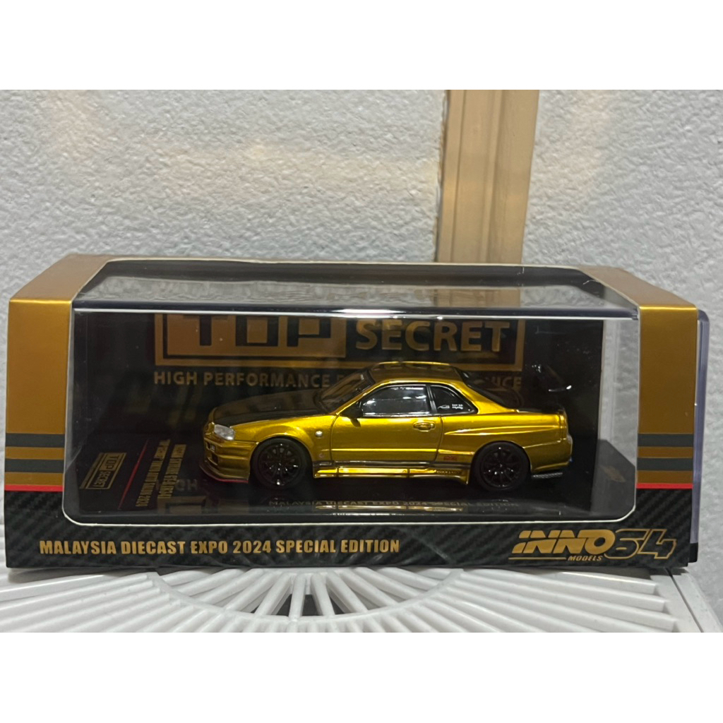 R34 top secret Malaysia expo2024 พร้อมลายเซ็นsmokynagata