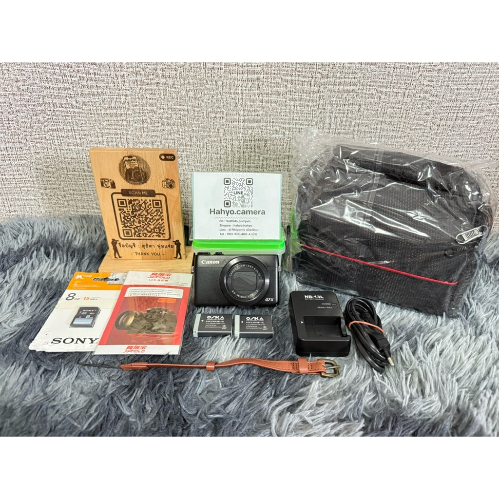 Canon g7x mark i รุ่นแรก สินค้ามือสองมีตำหนิอ่านก่อน 📸 มีบริการส่งด่วนใน กทม. 📸