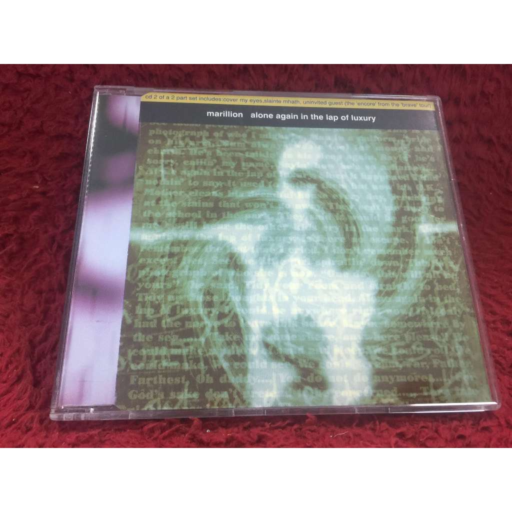 CD Marillion – Alone Again In The Lap Of Luxury สภาพตามรูปปก ZA129-58