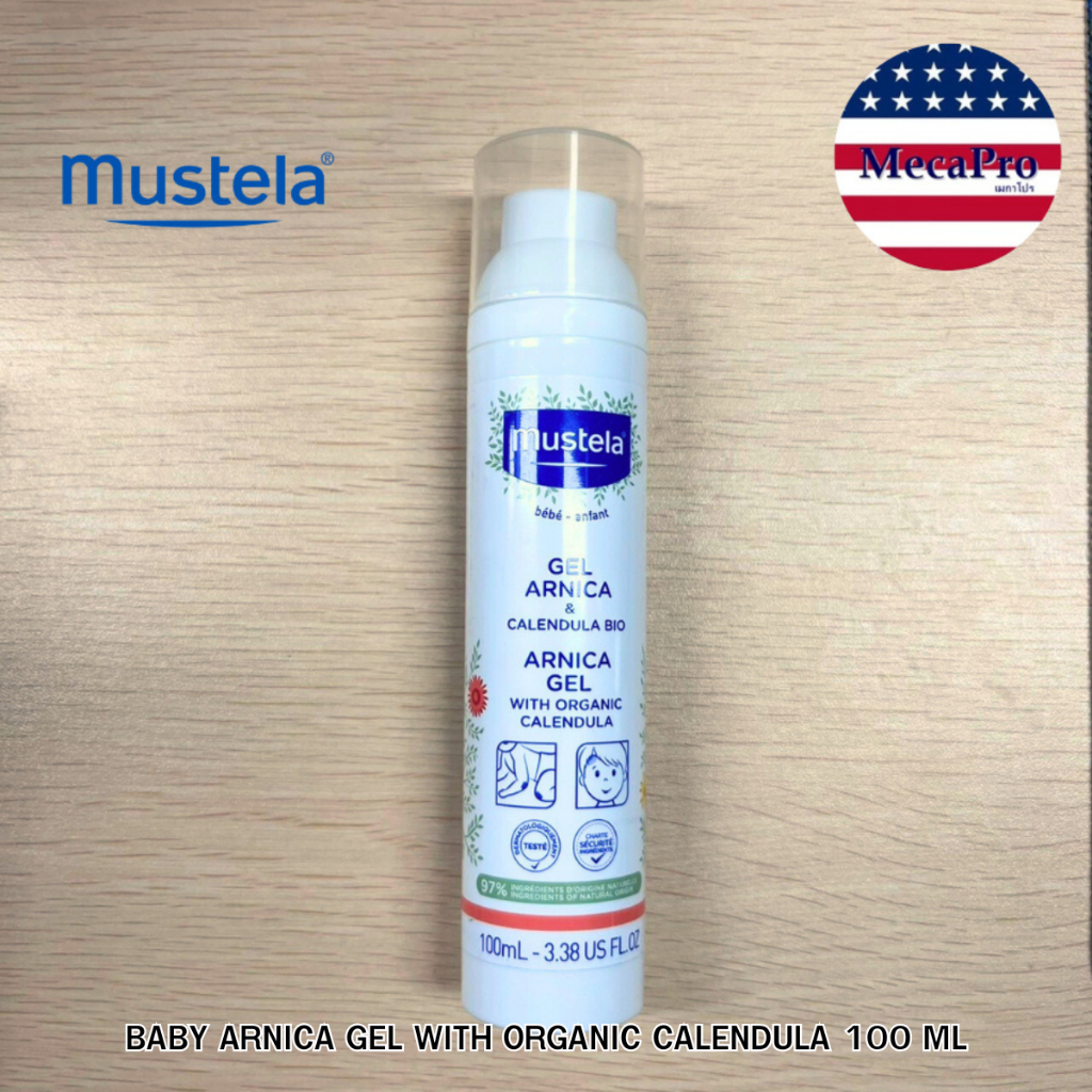 Mustela® Baby Arnica Gel with Organic Calendula 100 ml เจลทาผิว อ่อนโยน สำหรับเด็ก