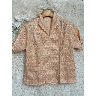 เสื้อลูกไม้ผู้ใหญ่สูงอายุ S M L XL ไซส์ จัมโบ้ LL LLL