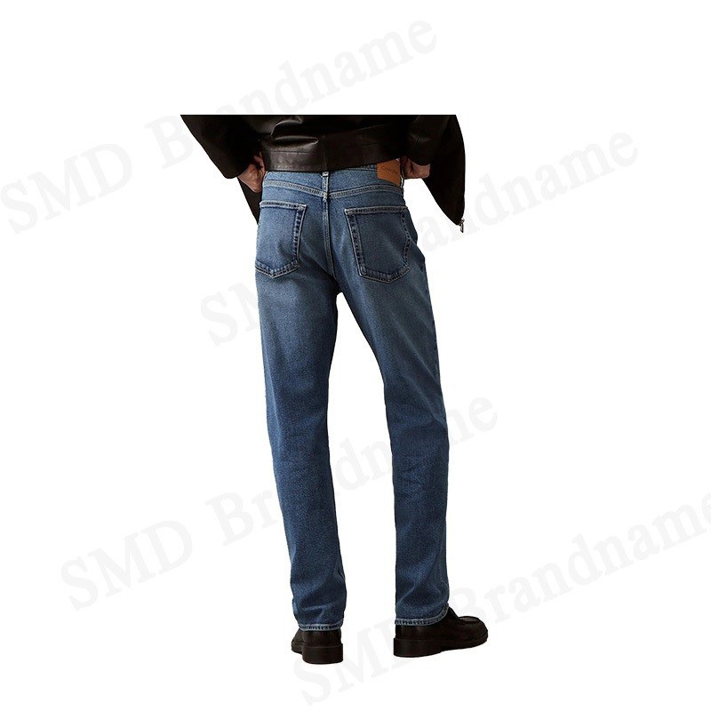 Calvin Klein กางเกงยีนส์ รุ่น Men’s Standard Straight Fit Jeans Code: 40TM732 587 ราคา ถูกที่สุด ดีลบีเคเค แกลเลอรีภาพที่ 6