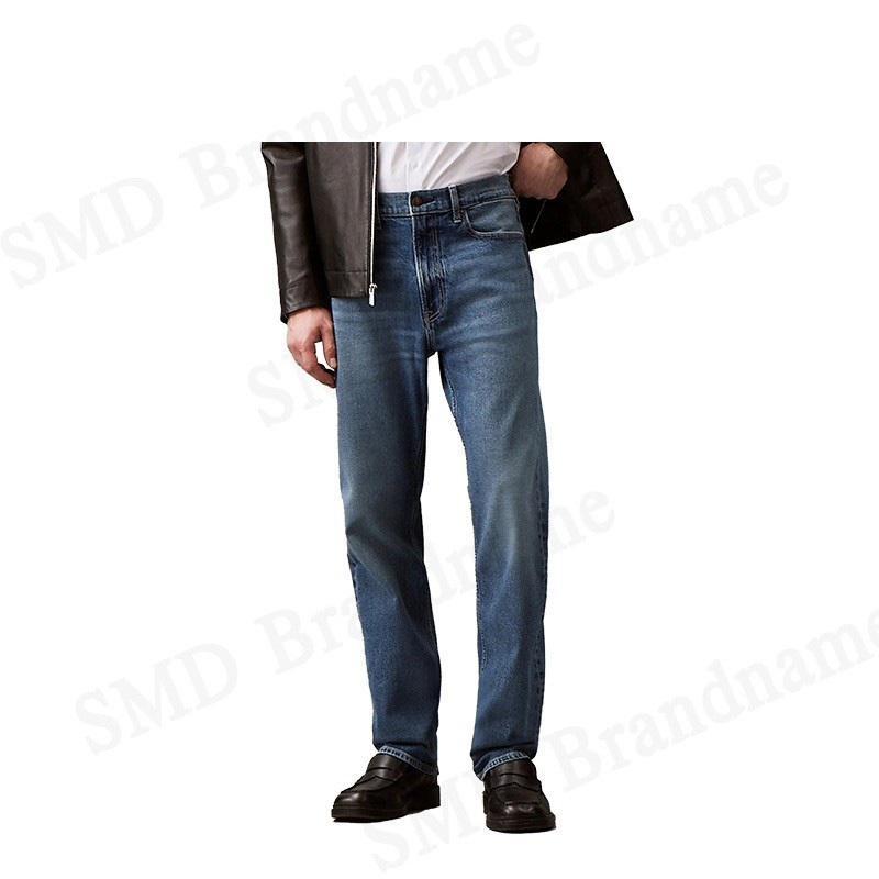 Calvin Klein กางเกงยีนส์ รุ่น Men’s Standard Straight Fit Jeans Code: 40TM732 587 ราคา ถูกที่สุด ดีลบีเคเค แกลเลอรีภาพที่ 5