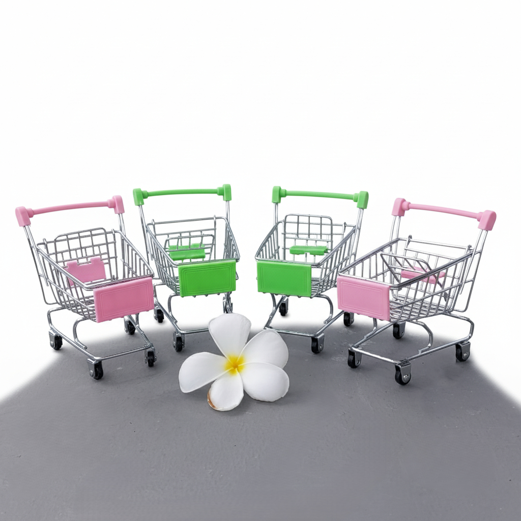 รถเข็น​โมเดล รถเข็นตกแต่ง สำหรับตกแต่ง​ร้าน​ ตั้งแสดงสินค้า แต่งบ้าน แต่งร้าน