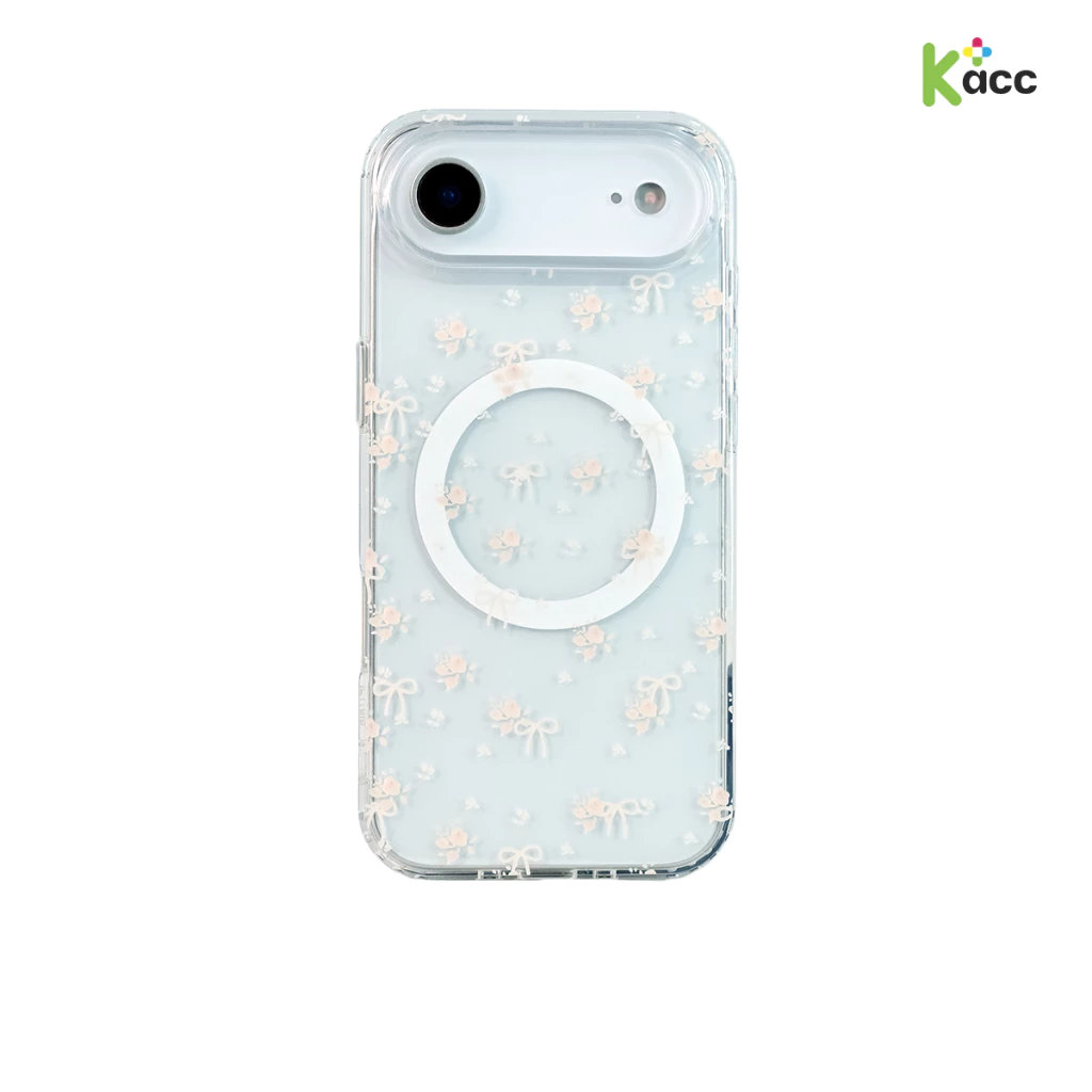 Connex MAG Clear เคสใสลายดอกเดซี่ iPhone 15/16/17 Series thumbnail 3