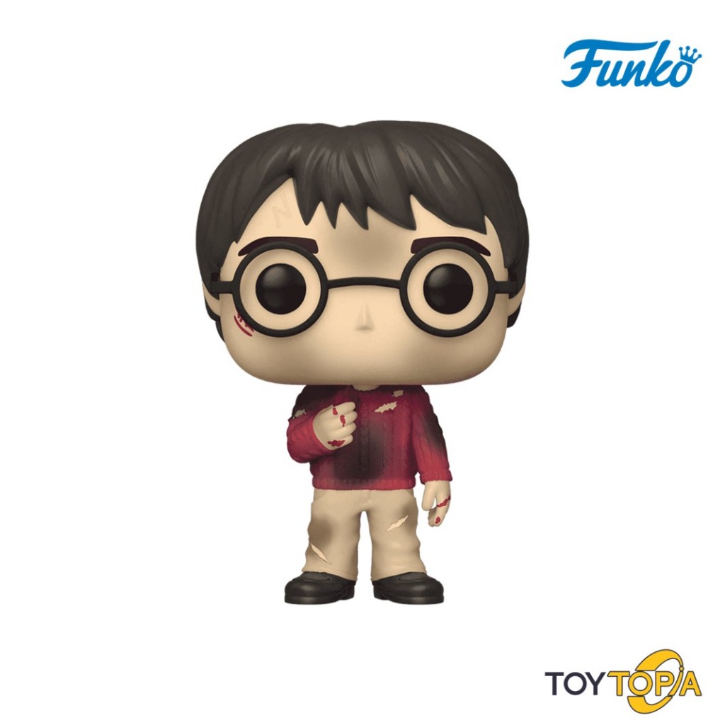 (57366) - Harry Potter with Stone (132) POP! Movies : Harry Potter and the Sorcerer's Stone by Funko