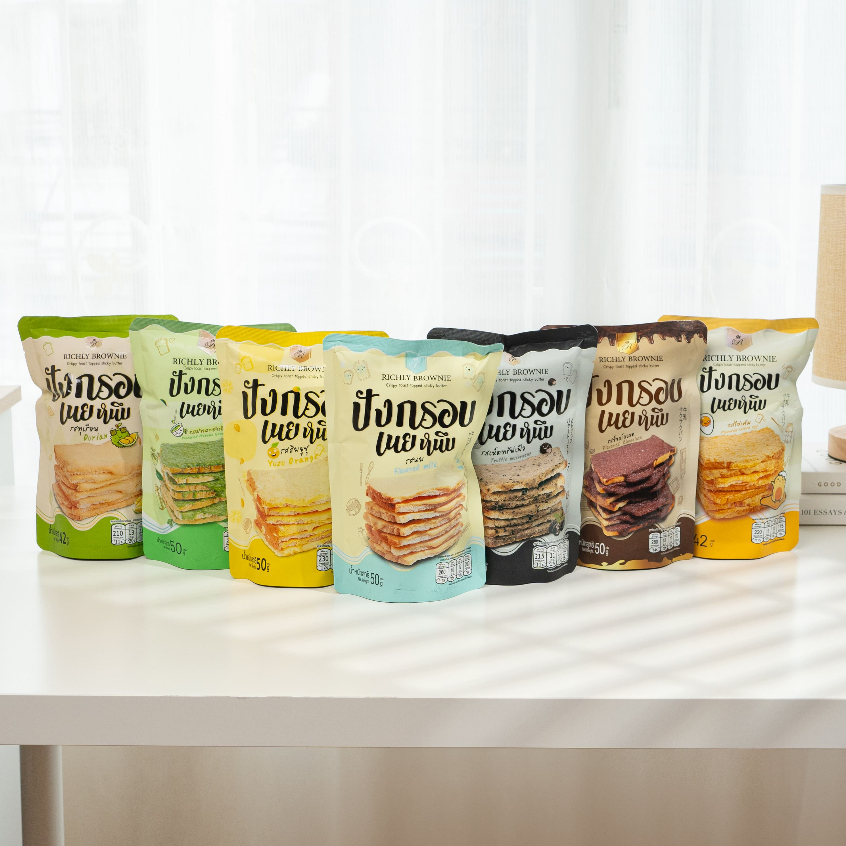 🍞ปังกรอบเนยหนึบ คละรสชาติ = 1 ซอง🍞