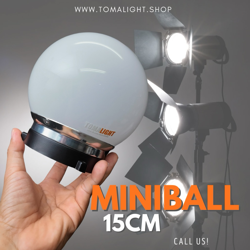 [ สต๊อกไทย ] มินิบอล 15cm ทำให้แสงนุ่มเมาส์โบเว้น