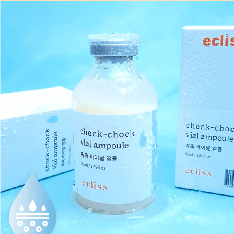 (💗แท้ / พร้อมส่ง💗)  ECLISS Chock-Chock Vial Ampoule 50ml พร้อมไซลิงค์ 2 ชิ้น