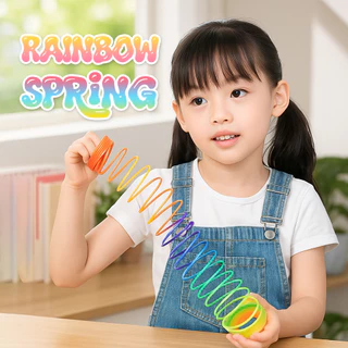 allgen Rainbow Spring ของเล่นเด็ก สปริงสายรุ้ง ของเล่นฝึกสมาธิ