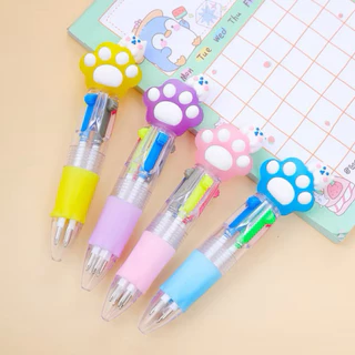 ปากกาลูกลื่น 4สี ปากกาหลายสี ในแท่งเดียว
