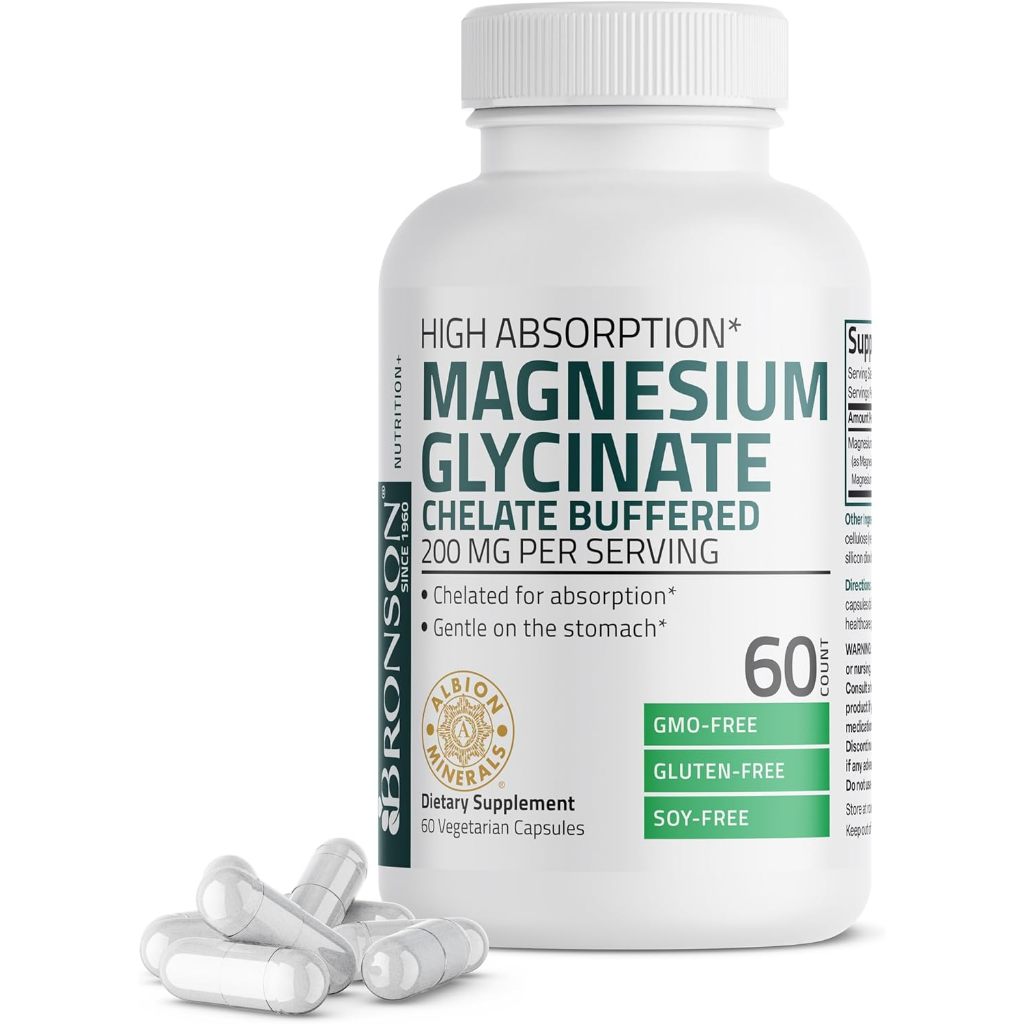 Bronson Magnesium Glycinate(as Magnesium Bisglycinate