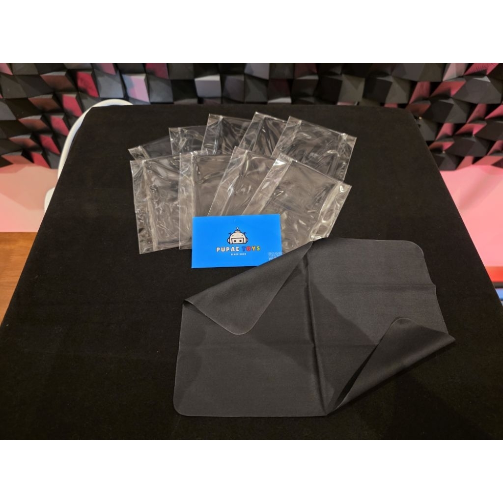 คุณภาพดี💯✳️ ผ้า Microfiber สำหรับ แผ่นเสียงโดยเฉพาะ (เช็ดฝุ่น และ ลดไฟฟ้าสถิตย์)