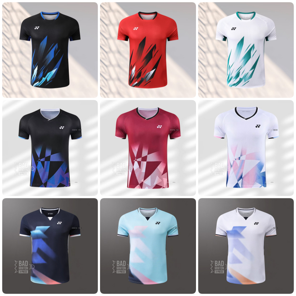 [ส่งจากไทย] เสื้อแบดมินตัน โยเนก เกาหลี คอลเลคชั่นใหม่ล่าสุด ปี 2025 ส่งจากคลังสินค้าในไทย มีบริการเก็บเงินปลายทาง