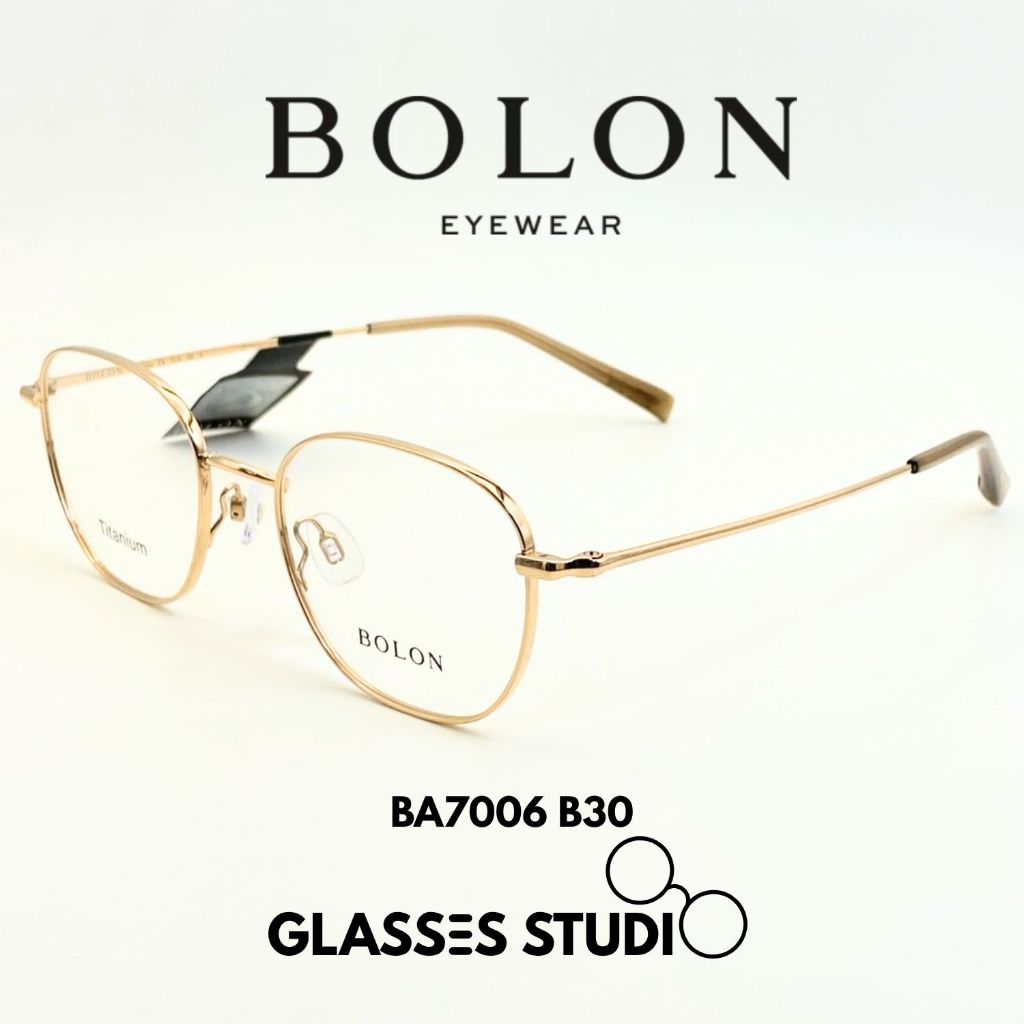 กรอบแว่น BOLON BA7006 (สีโรสโกลด์,สีเงิน) 50-19-148
