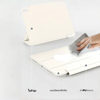 พร้อมส่ง เคส สำหรับ ไอแพด case for iPad tablet Pro11 Air6 Air7 Air5/4 Pro12.9 Mini6/7 air13 แม่เหล็ก