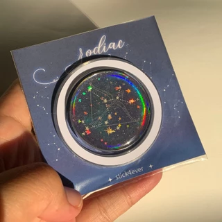 Griptok Hologram 12 ราศี กริปต๊อก แบบกาว และกริปต๊อกแม่เหล็ก ติดมือถือ โฮโลแกรม วิบๆ ส่งจากไทย🇹🇭