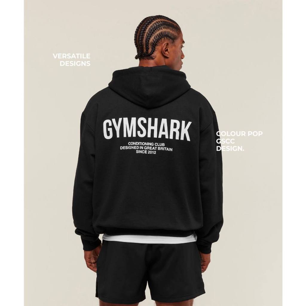 Gymshark hoodie  แท้ Size M ส่งฟรี