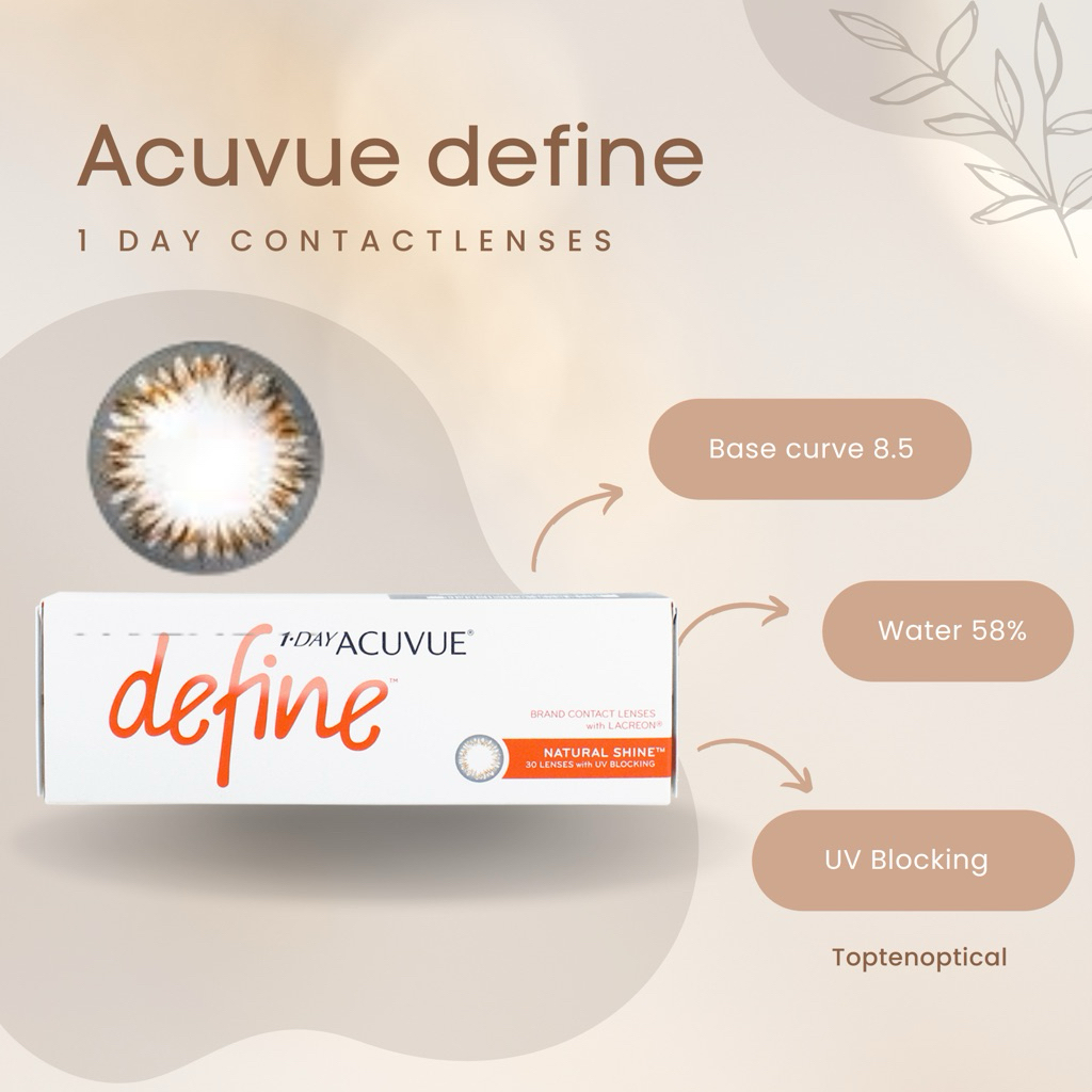 แบ่งขาย Acuvue define สี Natural Shine