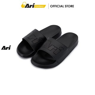 ARI SLIDE SANDALS - BLACK (AFW0002-11) รองเท้าแตะ อาริ SANDALS สีดำ