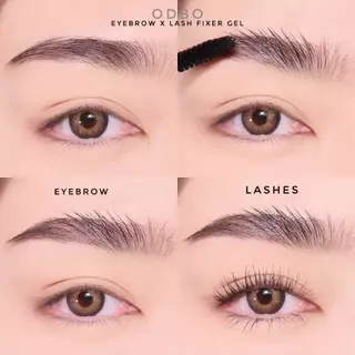 ODBO BROW X LASH FIXER GEL OD934 #มาสคาร่าเซ็ทฟู แท่งเดียวใช้ได้ทั้งคิ้วและขนตา