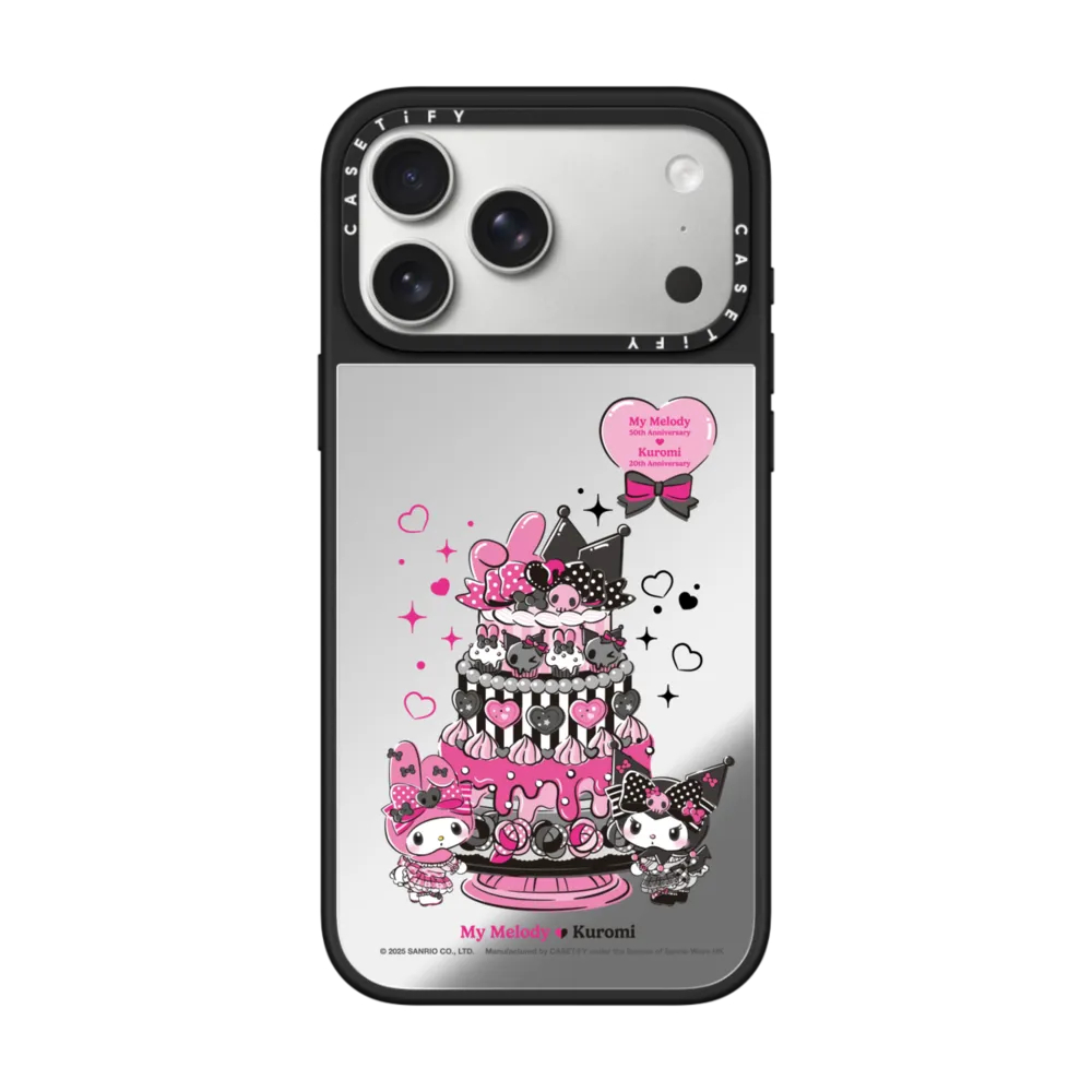 [ส่งด่วน] CASETiFY | Anniversary Cake Case [My Melody & Kuromi Anniversary] #For iPhone Samsung