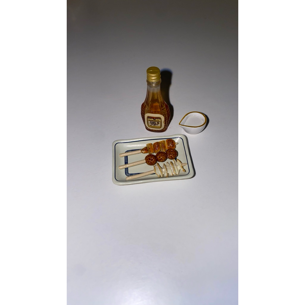 re-ment ไม้ปิ้งย่างญี่ปุ่น